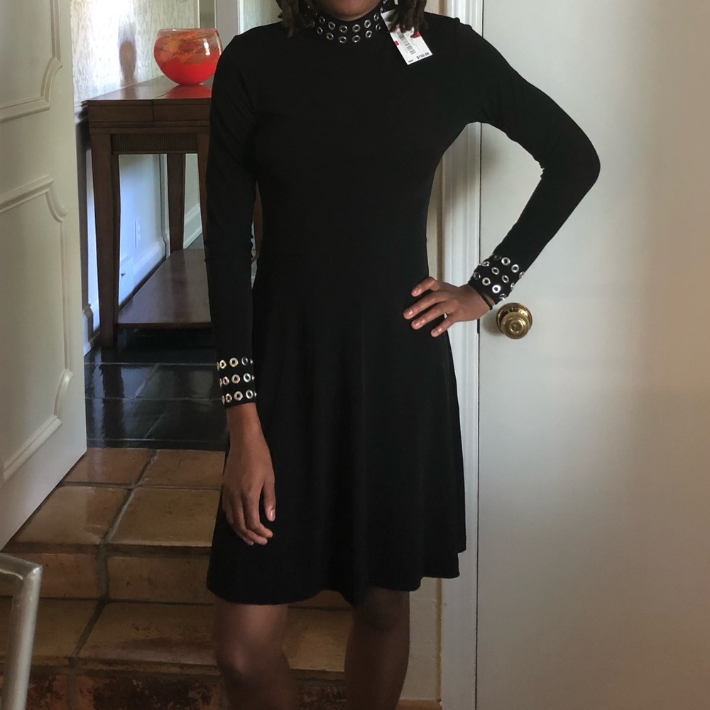 Micheal Kors Metal Accent Dress